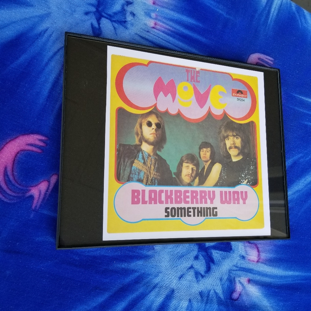 The Move Psychedelic Rock Band 1960s and 1970s Bristish Rock Framed Wall Decor